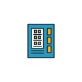 Vending Machine outline icon. Thin style design from city elements icons collection. Pixel perfect symbol of vending machine icon Royalty Free Stock Photo