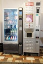 Vending machines in a client room