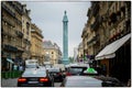 The Vendome Square and the Vendime Column, Paris, France