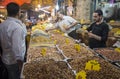 Vendor selling nuts in Amman Jordan