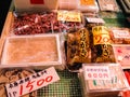 Seafood at the Tsukiji Fish Market in Tokyo