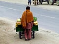 vendor in the streets of Gilgit, district capital of Gilgit-Baltistan, Pakistan