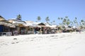 Vendors on the beach