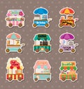 Vendors stickers Royalty Free Stock Photo