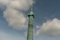 The VendÃÂ´me Column with the statue of Napoleon in Paris Royalty Free Stock Photo