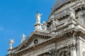 Venetian architecture in detail, details of architecture in San Marco Square in Venice Royalty Free Stock Photo