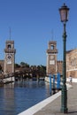 Venetian Arsenal - Venice - Italy Royalty Free Stock Photo