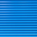 Venetian blinds. Blue toned. Royalty Free Stock Photo