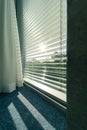 Venetian blinds, solar shades