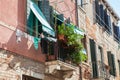 Venetian buildings in Italy Royalty Free Stock Photo