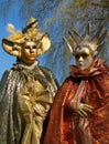 Venetian carnival at Annecy, France Royalty Free Stock Photo