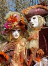 Venetian carnival at Annecy, France Royalty Free Stock Photo