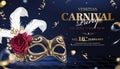 Venetian carnival banner