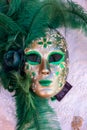 Venetian carnival mask, Venice. Italy Royalty Free Stock Photo