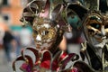 Venetian carnival masks for sale Royalty Free Stock Photo