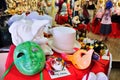 Venetian carnival masks, souvenir shop on a street of Venice, Veneto, Italy. Royalty Free Stock Photo