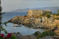 Venetian castle of Avlemonas Island of Kythera, Greece Royalty Free Stock Photo