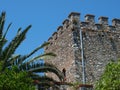 Venetian castle in Butrint, Albania Royalty Free Stock Photo