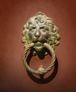 Venetian door knocker Royalty Free Stock Photo