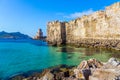 Venetian fort castle Methoni Royalty Free Stock Photo