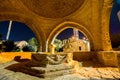 Venetian fountain at Ayia Napa, medieval monastery. Famagusta Di