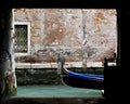 Venetian gondola Royalty Free Stock Photo