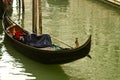 Venetian Gondola Royalty Free Stock Photo