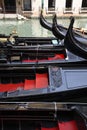 Venetian gondola boats