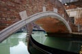 A venetian gondola detail Royalty Free Stock Photo