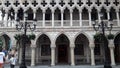 Venetian Gothic architecture in Epcot,Disney& x27;s World