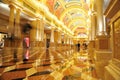 The Venetian Hotel's Colonnade Royalty Free Stock Photo