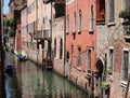 Venetian houses and the navigable canal