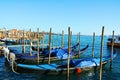 Venetian landscape with gondolas