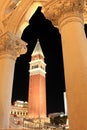 Venetian Las Vegas at night Royalty Free Stock Photo