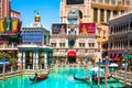 Venetian Las Vegas Resort Grand Canal Royalty Free Stock Photo