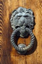 Venetian lion head door knob Royalty Free Stock Photo