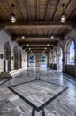 Venetian Loggia building interior view. It is the building that houses the town hall of Heraklion city today