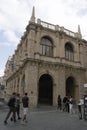 The Venetian Loggia in Heraklion Greece, Crete is an ancient architectural structure.