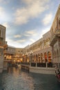 Venetian luxury Hotel and Casino Royalty Free Stock Photo