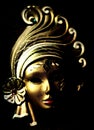 Venetian Mask (Chiaroscuro) Royalty Free Stock Photo