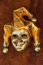 Venetian mask of harlequin Royalty Free Stock Photo