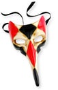 Venetian Mask (With Path) Royalty Free Stock Photo