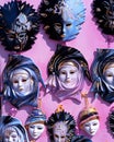 Venetian masks, Venice. Royalty Free Stock Photo