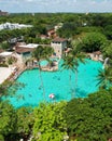 Venetian Pool Coral Gables on a sunny day