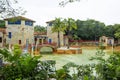 Florida, USA, Venetian pool in coral Gables.