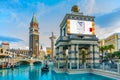 The Venetian Resort Hotel and Casino opened on May 3, 1999 with flutter of white doves, sounding trumpets, singing gondoliers and