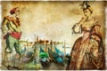 Venetian retro pictures