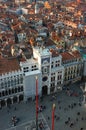 Venetian San mark's square,Italy Royalty Free Stock Photo