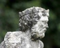 Venetian Statue at the Vizcaya gardens and museum Royalty Free Stock Photo