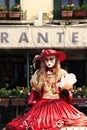 Venetian street performer Royalty Free Stock Photo